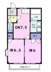 プレスティージ迎山 Ⅰの間取り画像