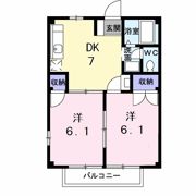 メゾン荒井の間取り画像