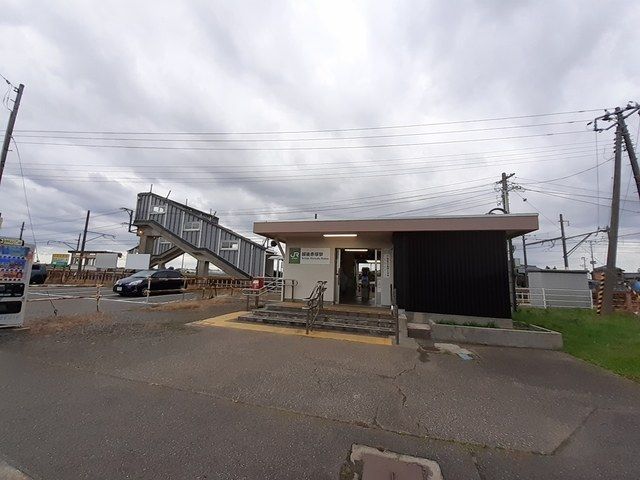 近くの越後線　越後赤塚駅まで850m（徒歩11分）