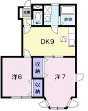 フルールサトロの間取り画像