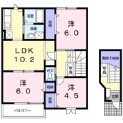 ガーデンパレスKの間取り画像