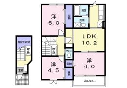 ガーデンパレスKの間取り画像
