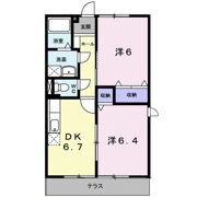 イーグルハイツⅡの間取り画像