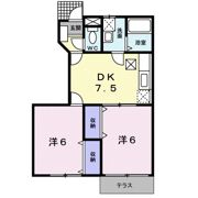 マーヴェラスK－Bの間取り画像