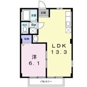 サンハイツBの間取り画像