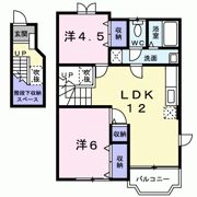 アバンサールの間取り画像