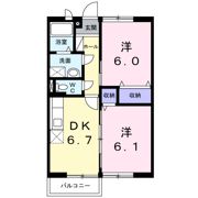 エルディムユートピアCの間取り画像