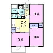 エルデムZEN Aの間取り画像