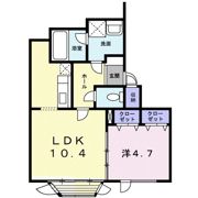 トミ－ズ米里の間取り画像