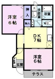 チェリーブラッサムⅡの間取り画像
