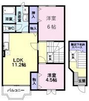 チェリーブラッサムⅢの間取り画像
