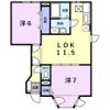 ファミールアサヒⅡの間取り画像