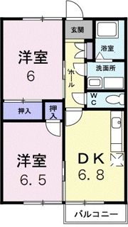 ヴェルドミールの間取り画像