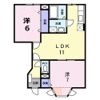 クレストホージュの間取り画像