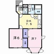 メゾン．ド ファミーユBの間取り画像