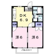 アーバンハイツBの間取り画像