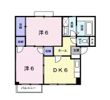 サンハイムBの間取り画像