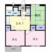 エスポワールドミールAの間取り画像