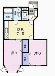 クインシィー8の間取り画像