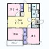 ルミエールCの間取り画像