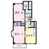 エスポワール2 A棟の間取り画像