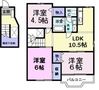 クレストールMⅡの間取り画像
