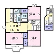クレストールMⅡの間取り画像