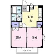 フローラハイムSの間取り画像