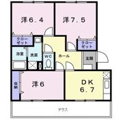 エバーグリーン守口の間取り画像