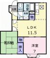 クレストールDの間取り画像