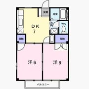 エルハイツの間取り画像