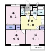 エステ－ト中原の間取り画像