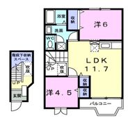 アーバンライフ Aの間取り画像