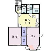 グリ－ンヒルズ 2の間取り画像