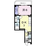 メゾンMKの間取り画像