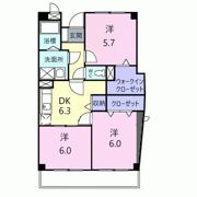 グランドゥールHの間取り画像