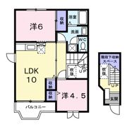 KMヴィレッジⅠの間取り画像