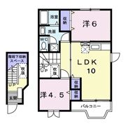 KMヴィレッジⅣの間取り画像
