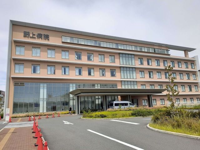 近くの野上病院様まで1,400m（徒歩18分）