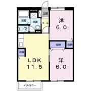 レジュール木船2の間取り画像