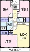 エンブレムの間取り画像