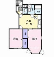 モン・ルポ Aの間取り画像
