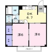 ガーデンハイツ安藤の間取り画像