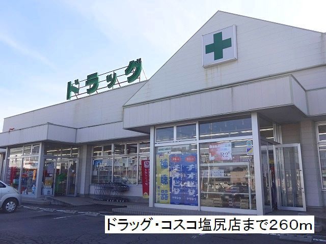 近くのドラッグ・コスコ 塩尻店まで260m(徒歩4分)