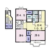 エクセレンスAの間取り画像