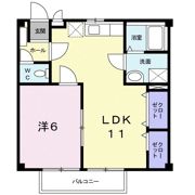 ラフォーレ大陽Ⅱの間取り画像