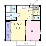 ラフォーレ大陽Ⅱの間取り画像