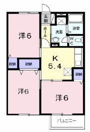 セブンピーク吉岡の間取り画像