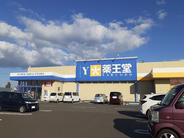 近くのドラッグストアまで450m（徒歩6分）