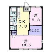 カーサ・ハル美の間取り画像